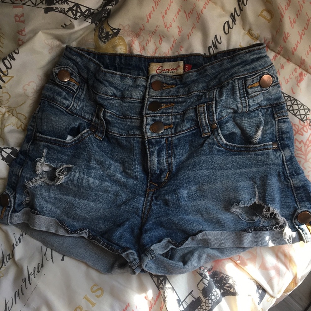 Jean shorts size small